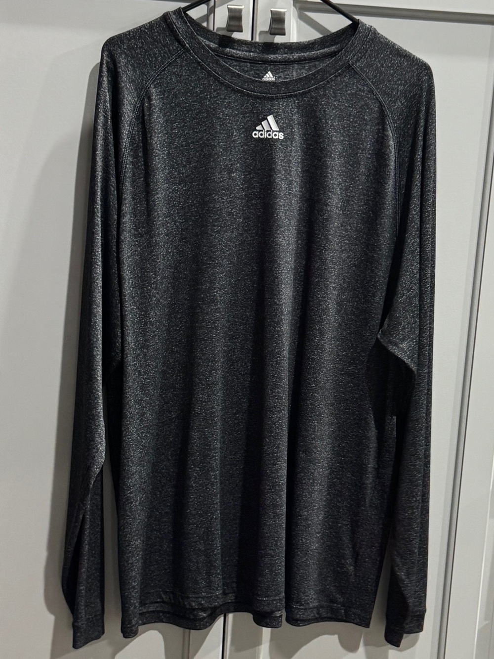 adidas Men’s Black Long Sleeve Training Top